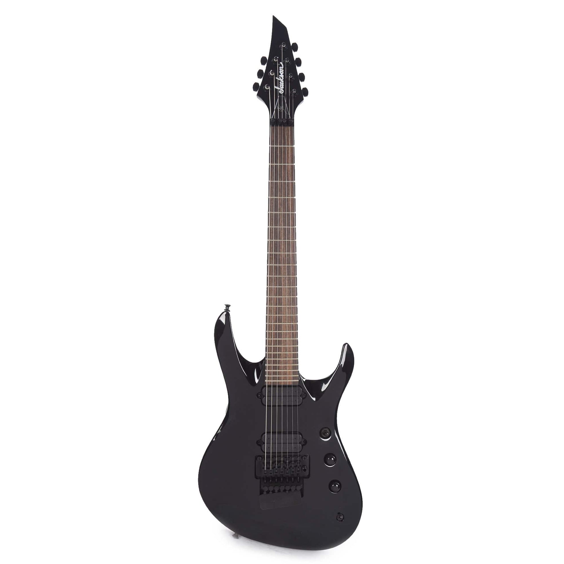 Jackson Pro Series Signature Chris Broderick Soloist 7 Gloss Black Electric Guitars / Solid Body