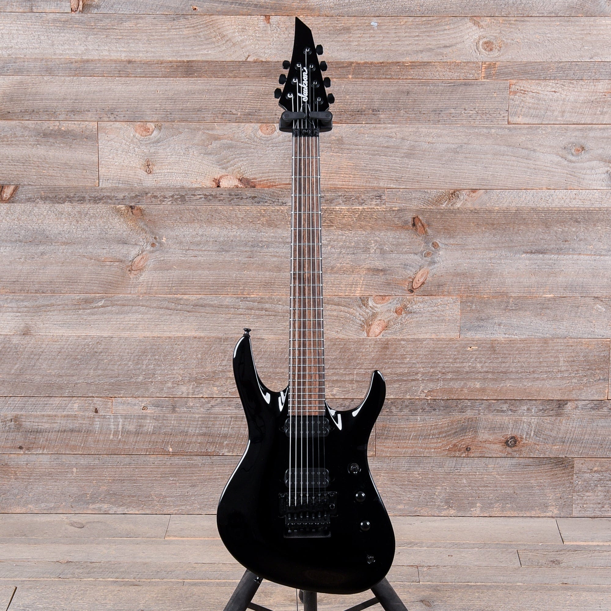 Jackson Pro Series Signature Chris Broderick Soloist 7 Gloss Black Electric Guitars / Solid Body