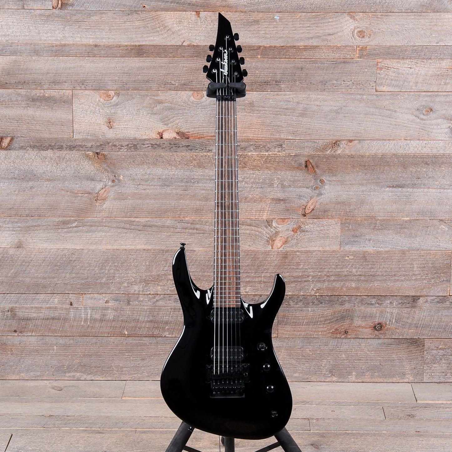 Jackson Pro Series Signature Chris Broderick Soloist 7 Gloss Black Electric Guitars / Solid Body