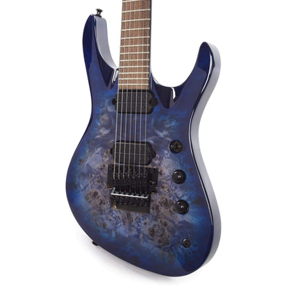 Jackson Pro Series Signature Chris Broderick Soloist 7P Transparent Blue Electric Guitars / Solid Body