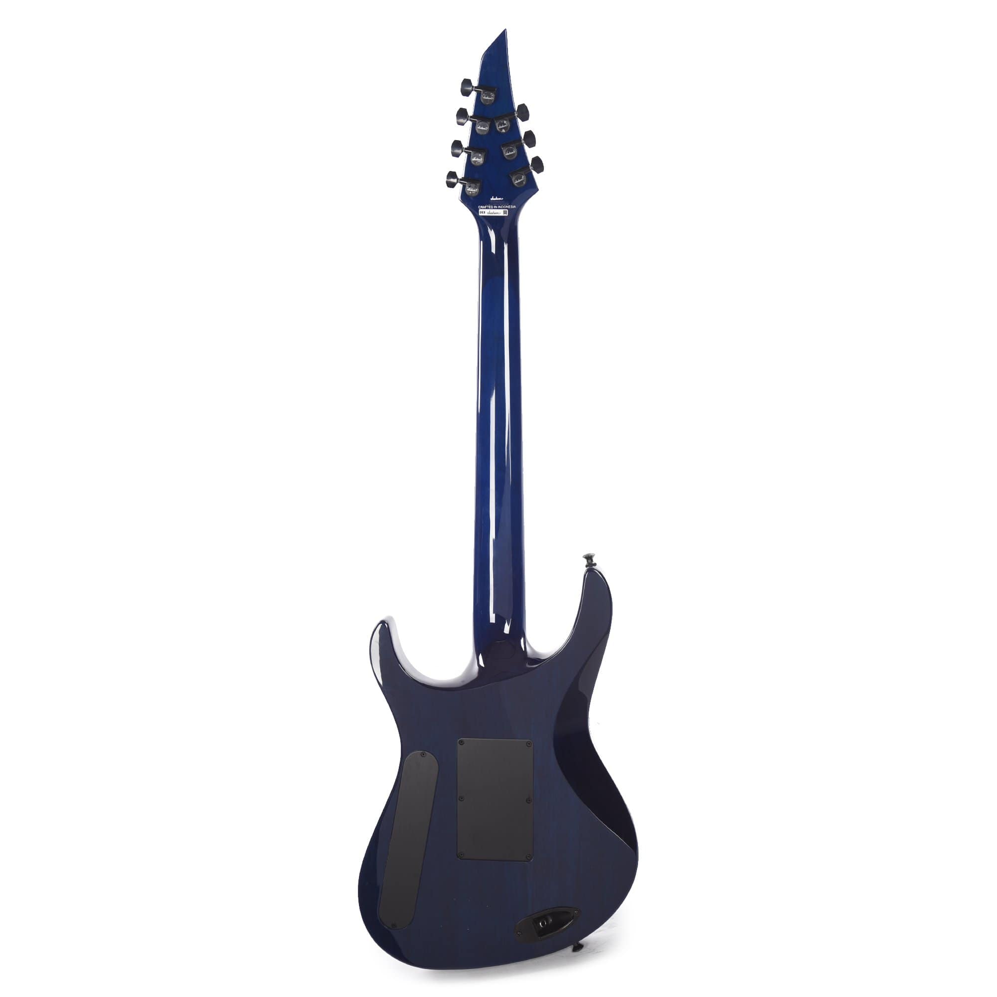 Jackson Pro Series Signature Chris Broderick Soloist 7P Transparent Blue Electric Guitars / Solid Body