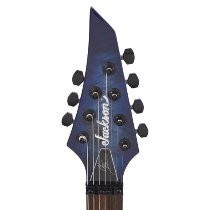 Jackson Pro Series Signature Chris Broderick Soloist 7P Transparent Blue Electric Guitars / Solid Body