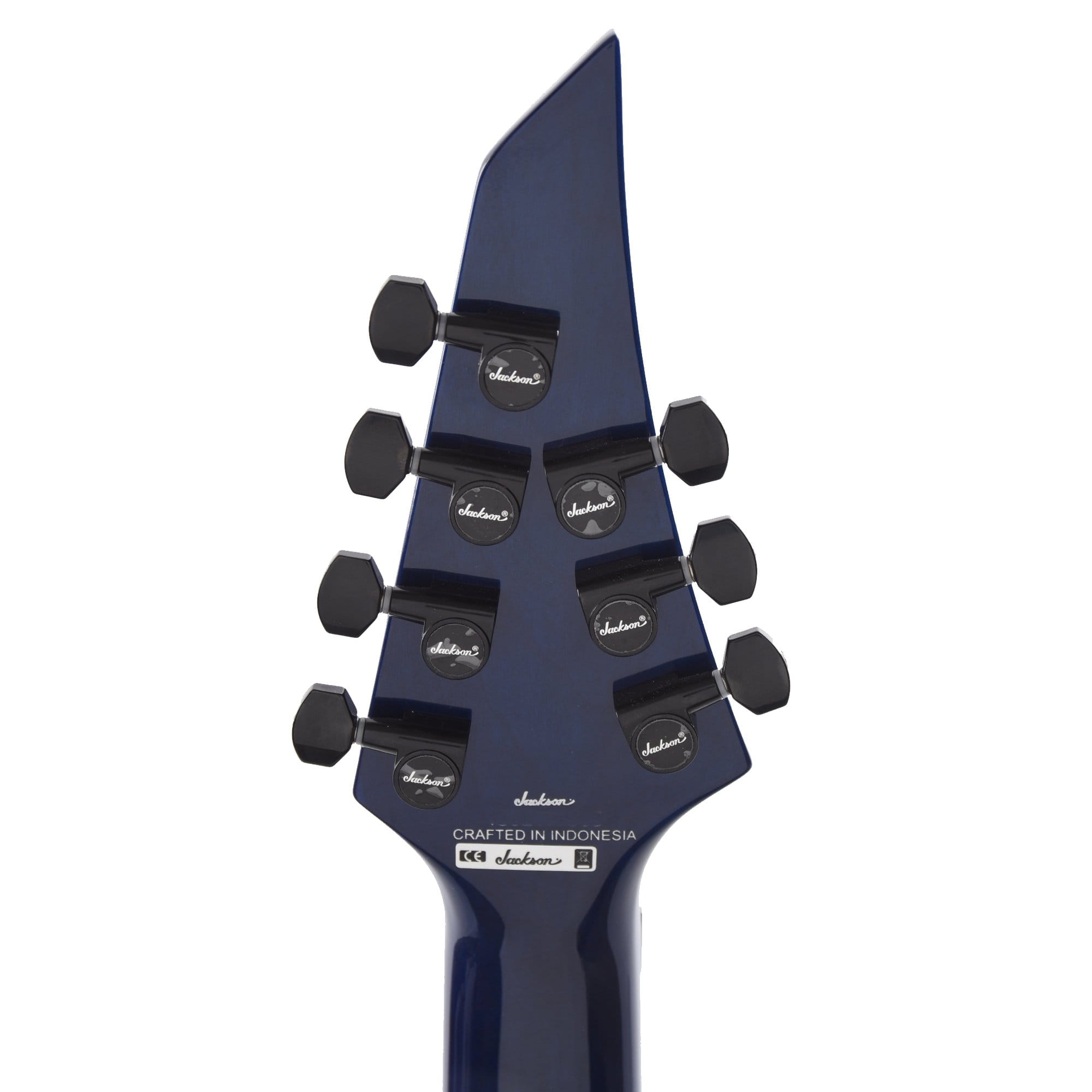 Jackson Pro Series Signature Chris Broderick Soloist 7P Transparent Blue Electric Guitars / Solid Body