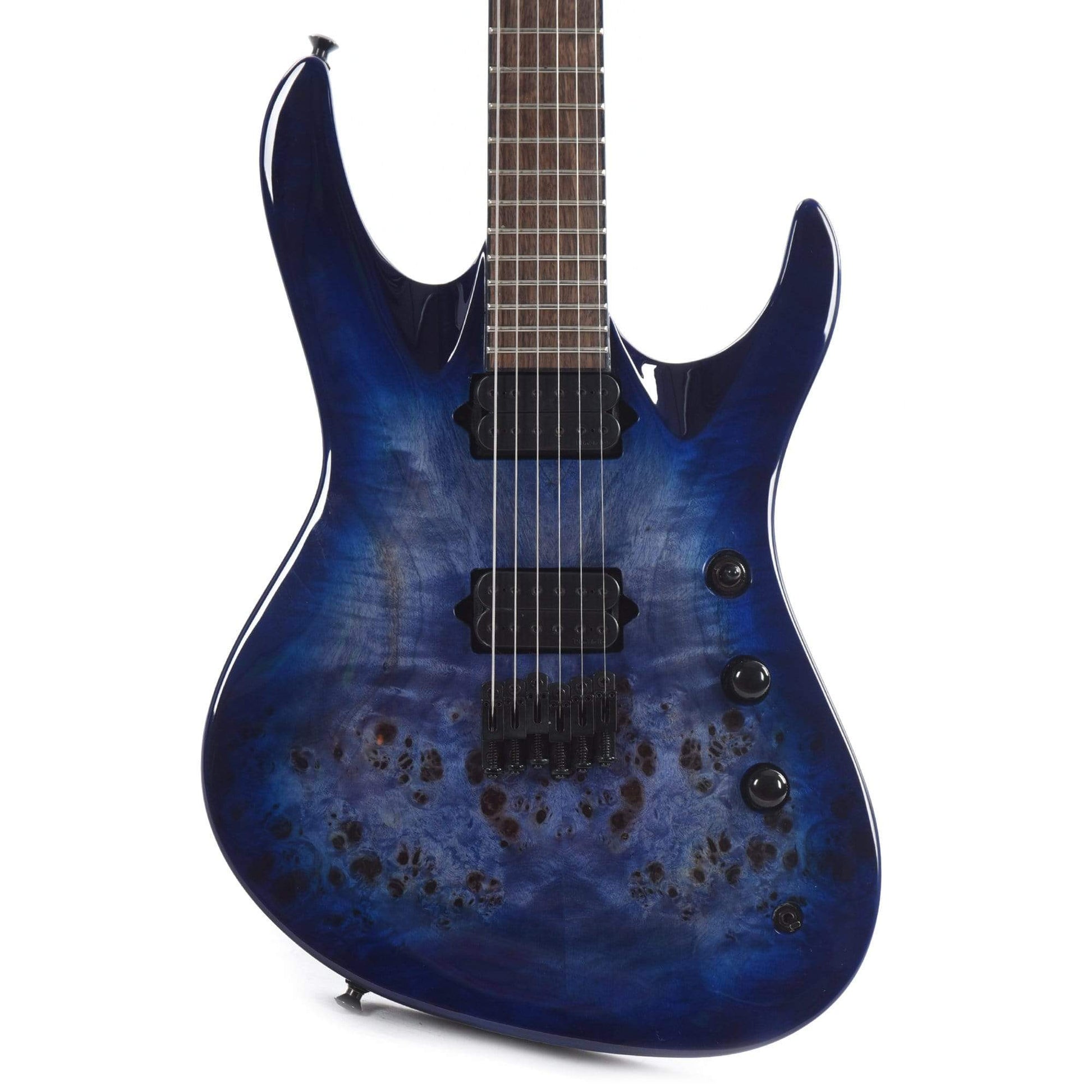 Jackson Pro Series Signature Chris Broderick Soloist HT6P Transparent Blue Electric Guitars / Solid Body