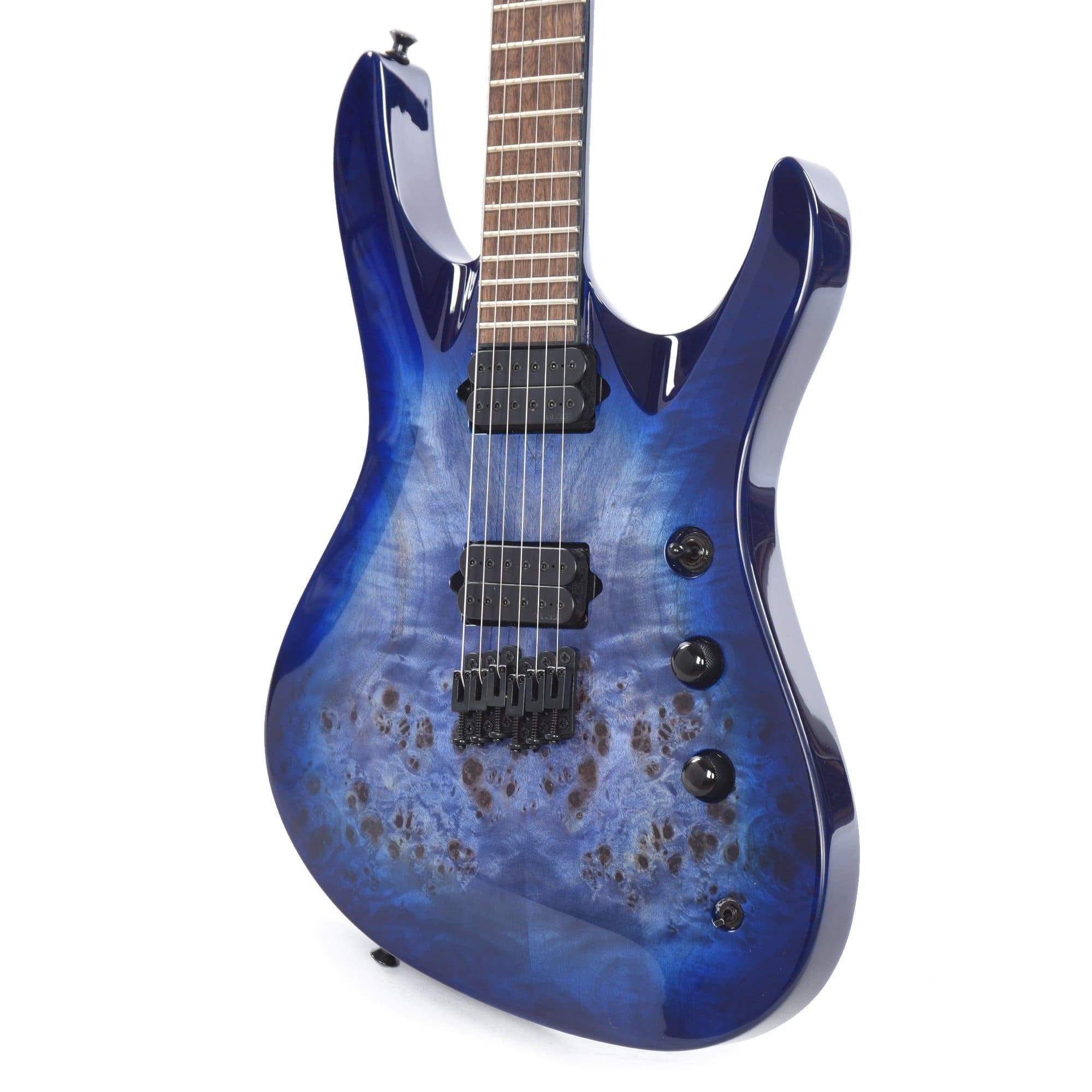 Jackson Pro Series Signature Chris Broderick Soloist HT6P Transparent Blue Electric Guitars / Solid Body