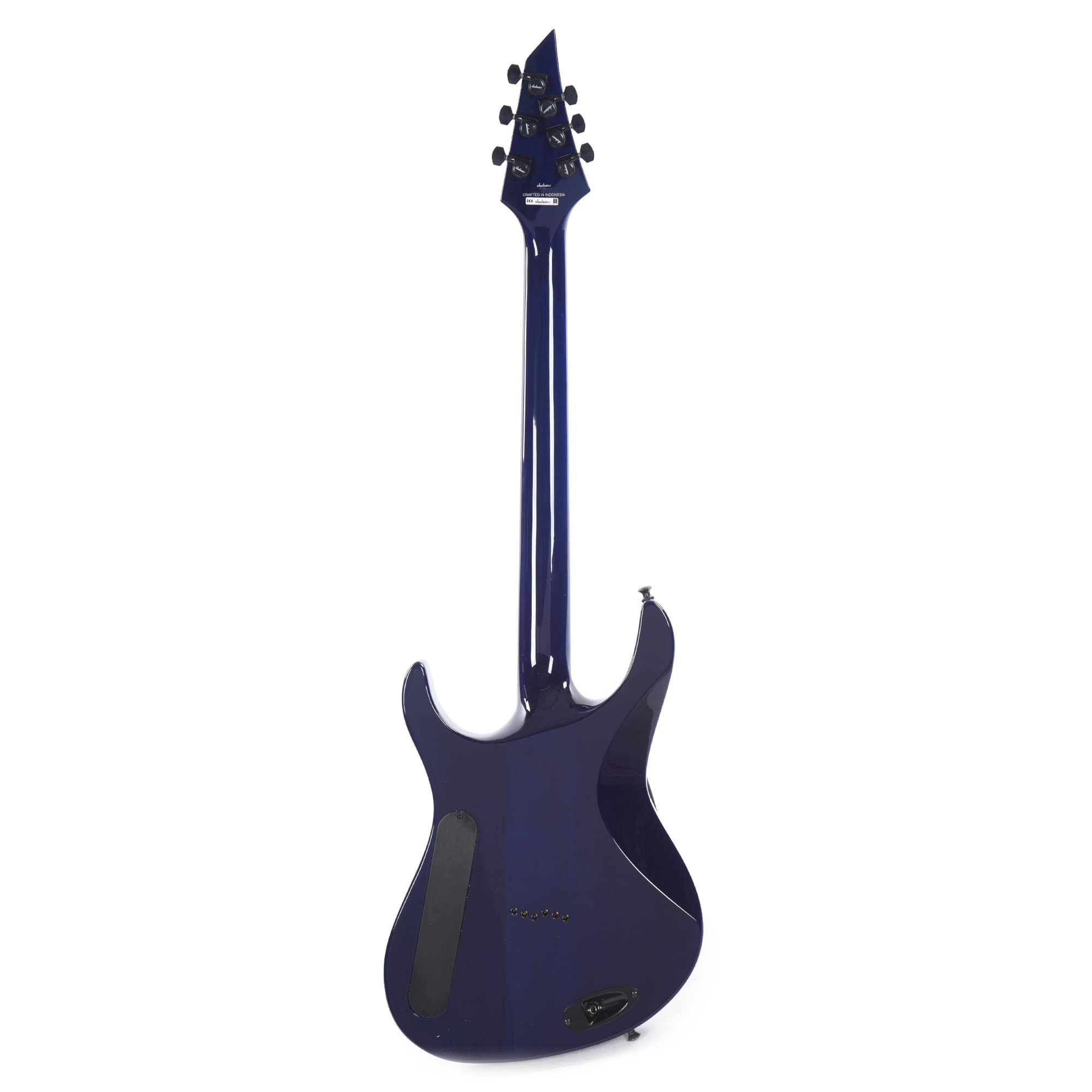 Jackson Pro Series Signature Chris Broderick Soloist HT6P Transparent Blue Electric Guitars / Solid Body