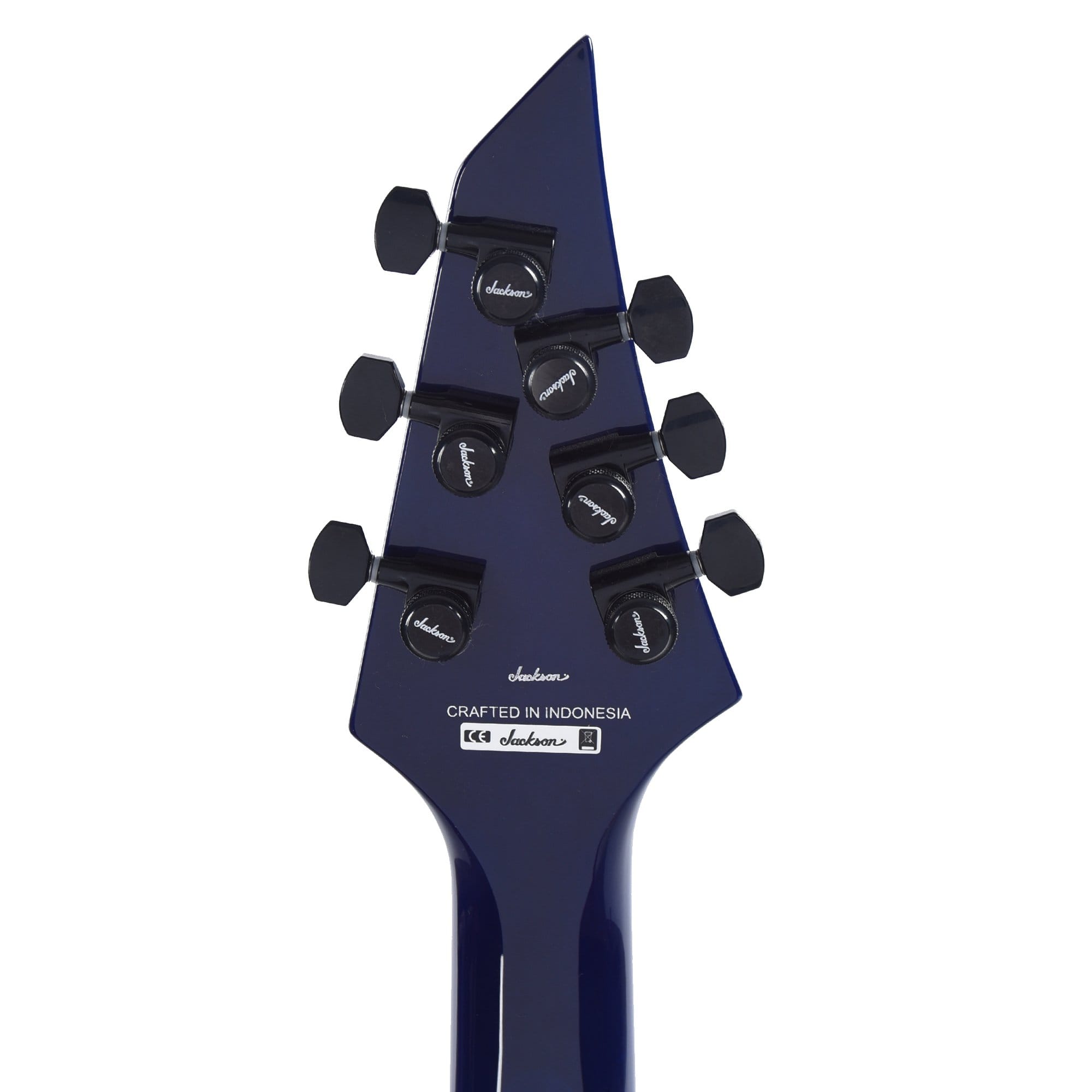 Jackson Pro Series Signature Chris Broderick Soloist HT6P Transparent Blue Electric Guitars / Solid Body