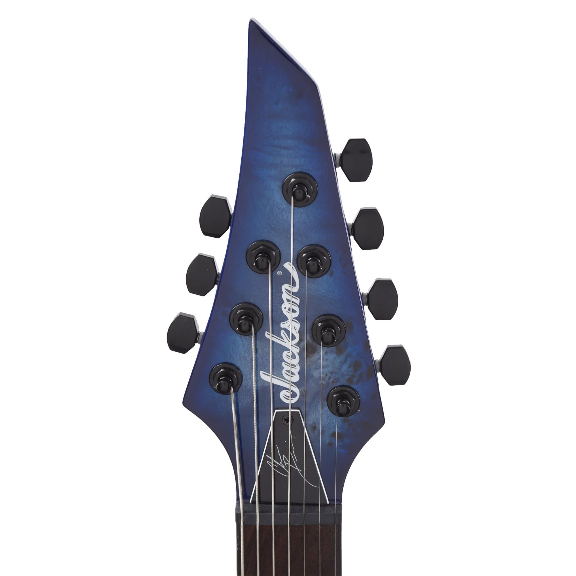 Jackson Pro Series Signature Chris Broderick Soloist HT7P Transparent Blue Electric Guitars / Solid Body