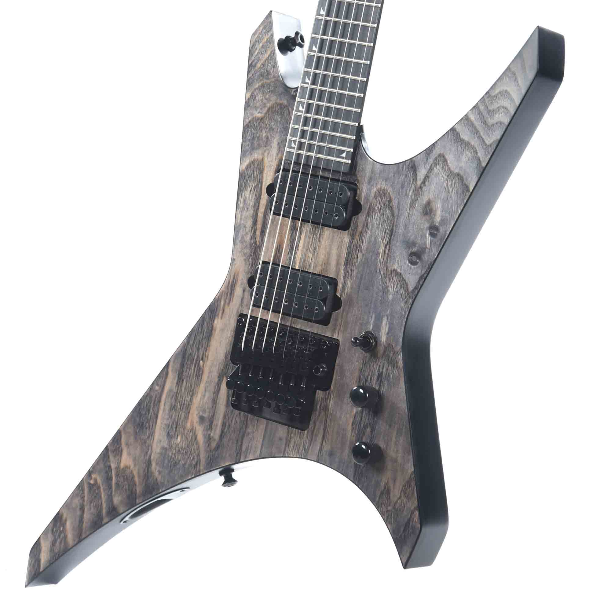 Jackson Pro Series Signature Dave Davidson Warrior WR7 Distressed Ash Electric Guitars / Solid Body