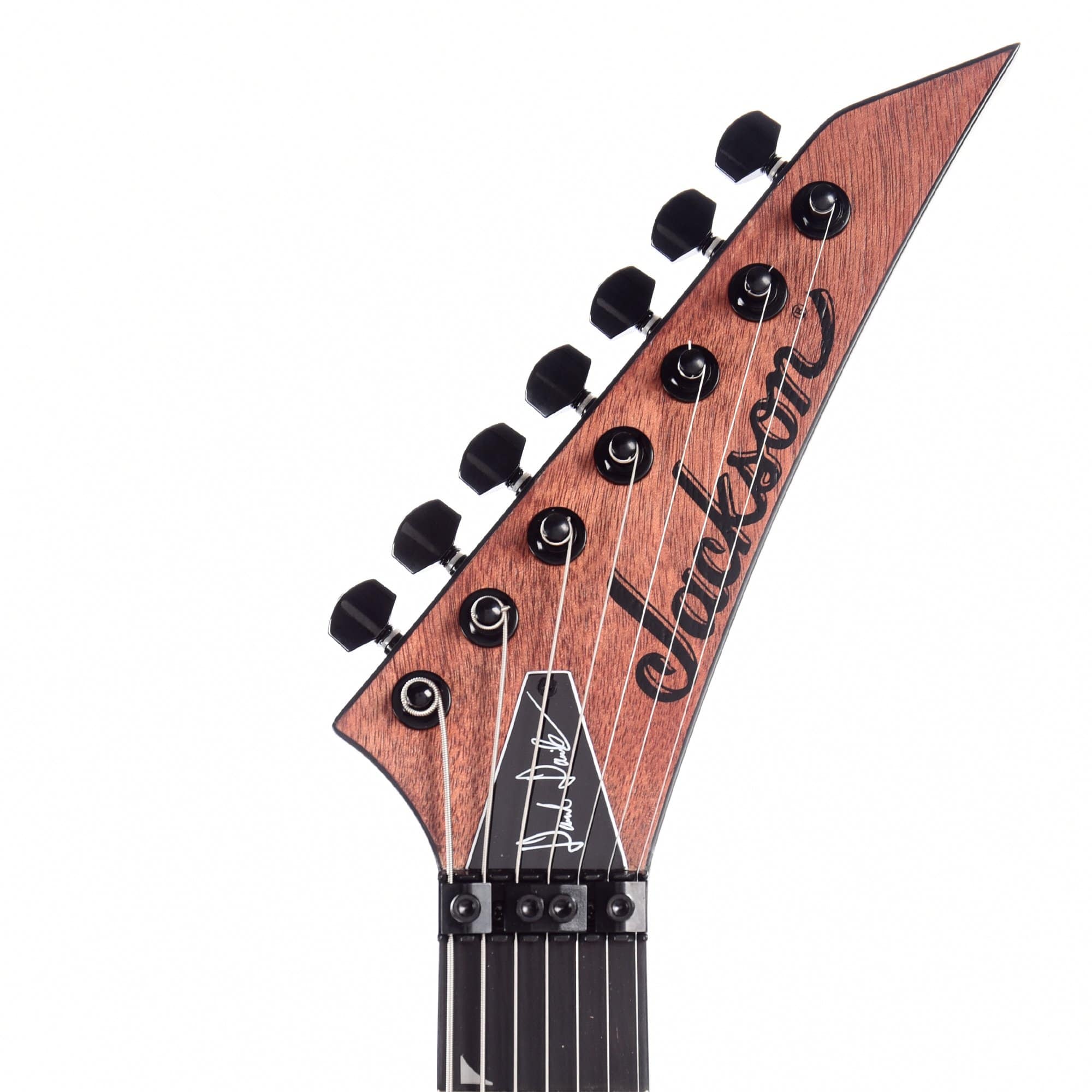 Jackson Pro Series Signature Dave Davidson Warrior WR7 MAH Walnut Stain Electric Guitars / Solid Body