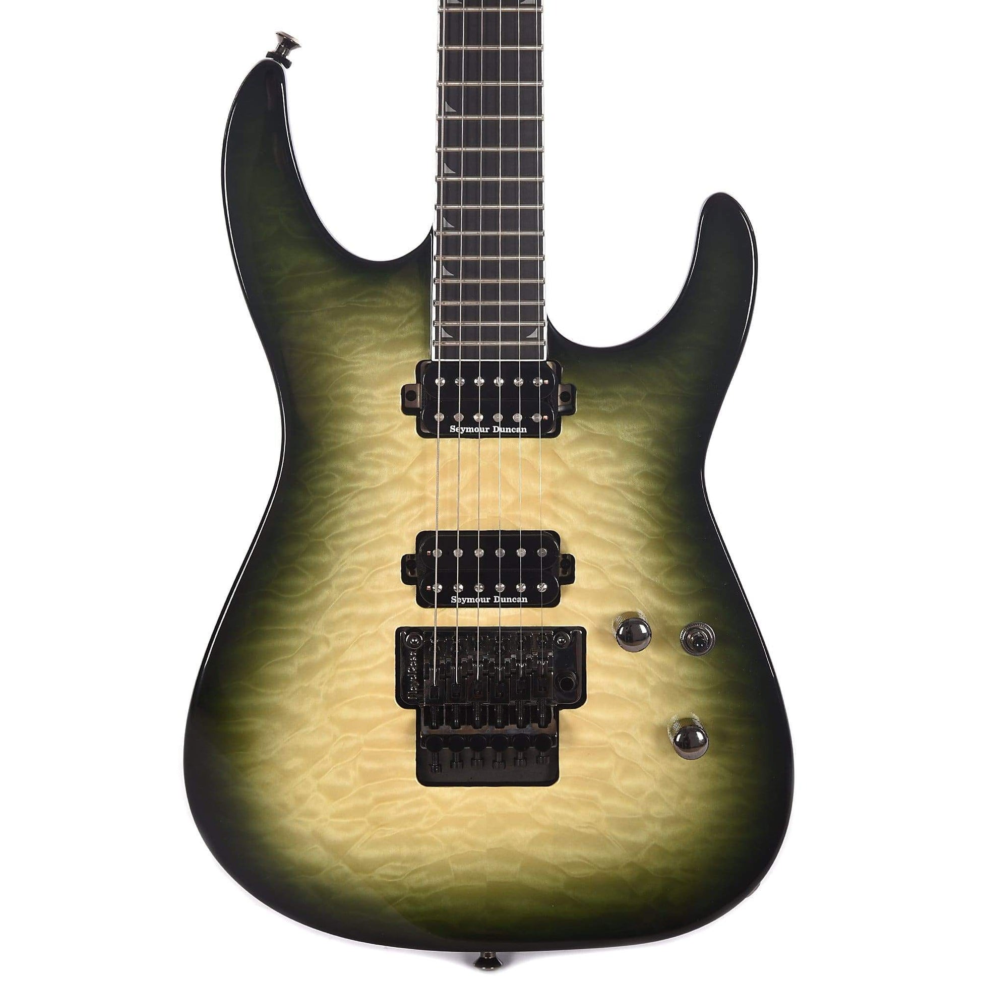Jackson Pro Series SL2Q Alien Burst Electric Guitars / Solid Body