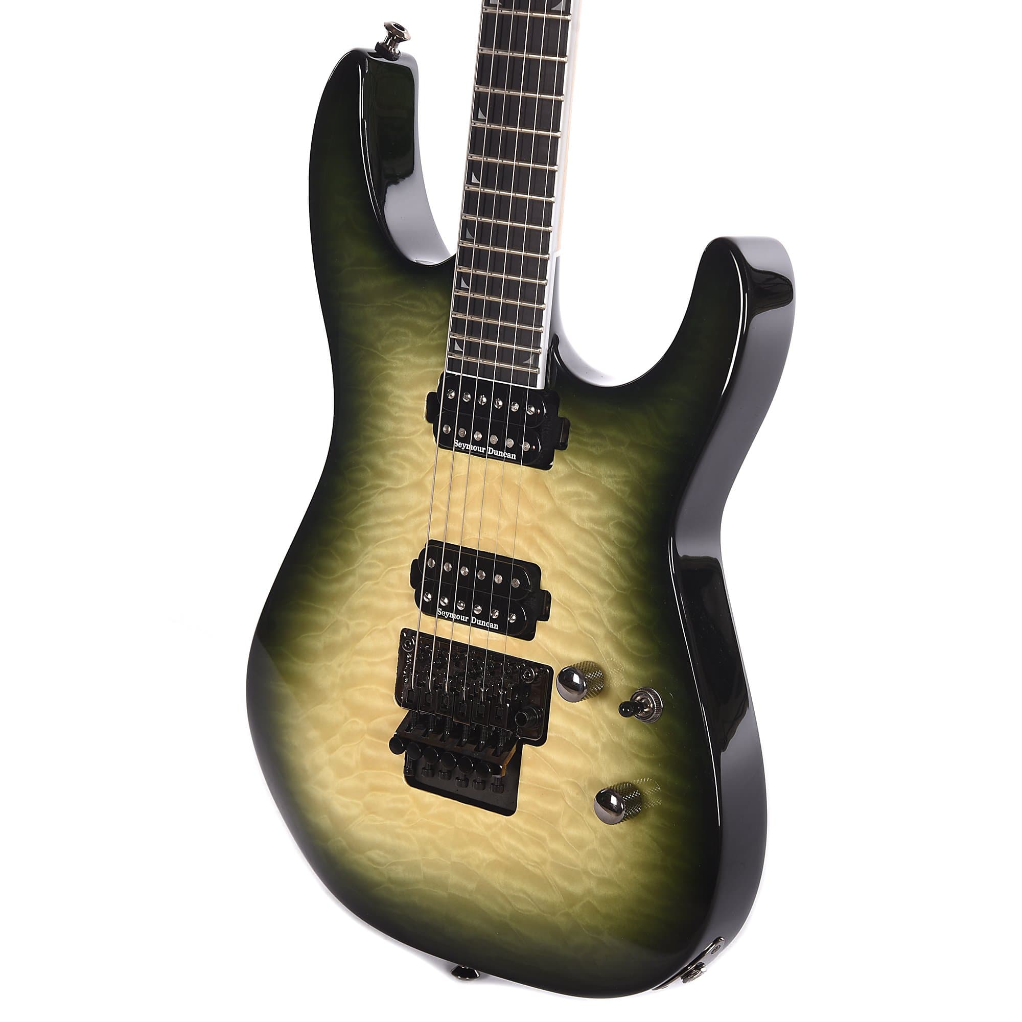 Jackson Pro Series SL2Q Alien Burst Electric Guitars / Solid Body