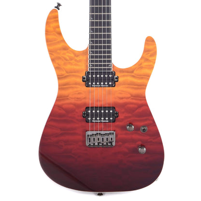 Jackson Pro Series Soloist SL2Q HT Mahogany Desert Sunset Sky Electric Guitars / Solid Body