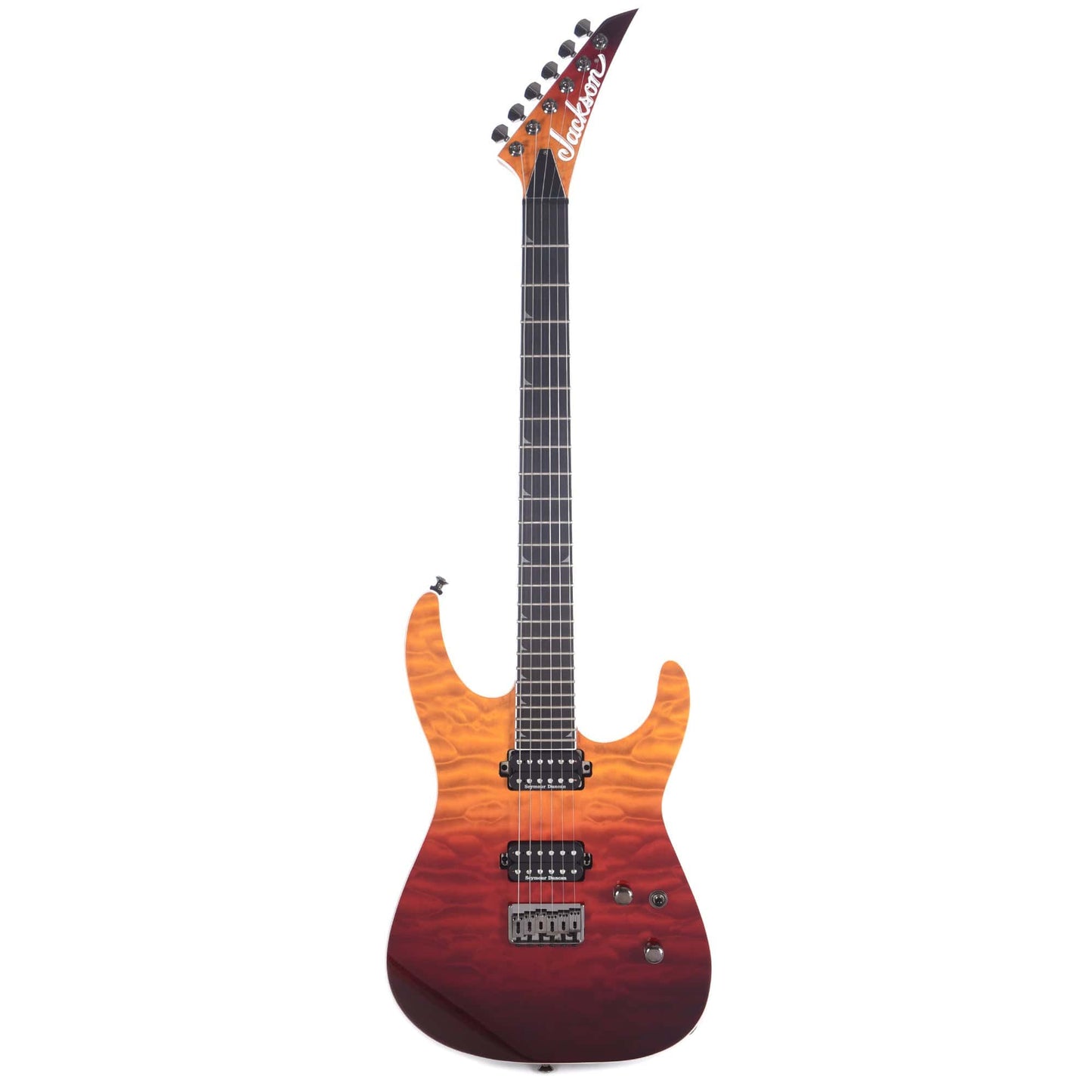 Jackson Pro Series Soloist SL2Q HT Mahogany Desert Sunset Sky Electric Guitars / Solid Body