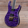 Jackson Pro Series Soloist SL2Q MAH Transparent Purple Electric Guitars / Solid Body