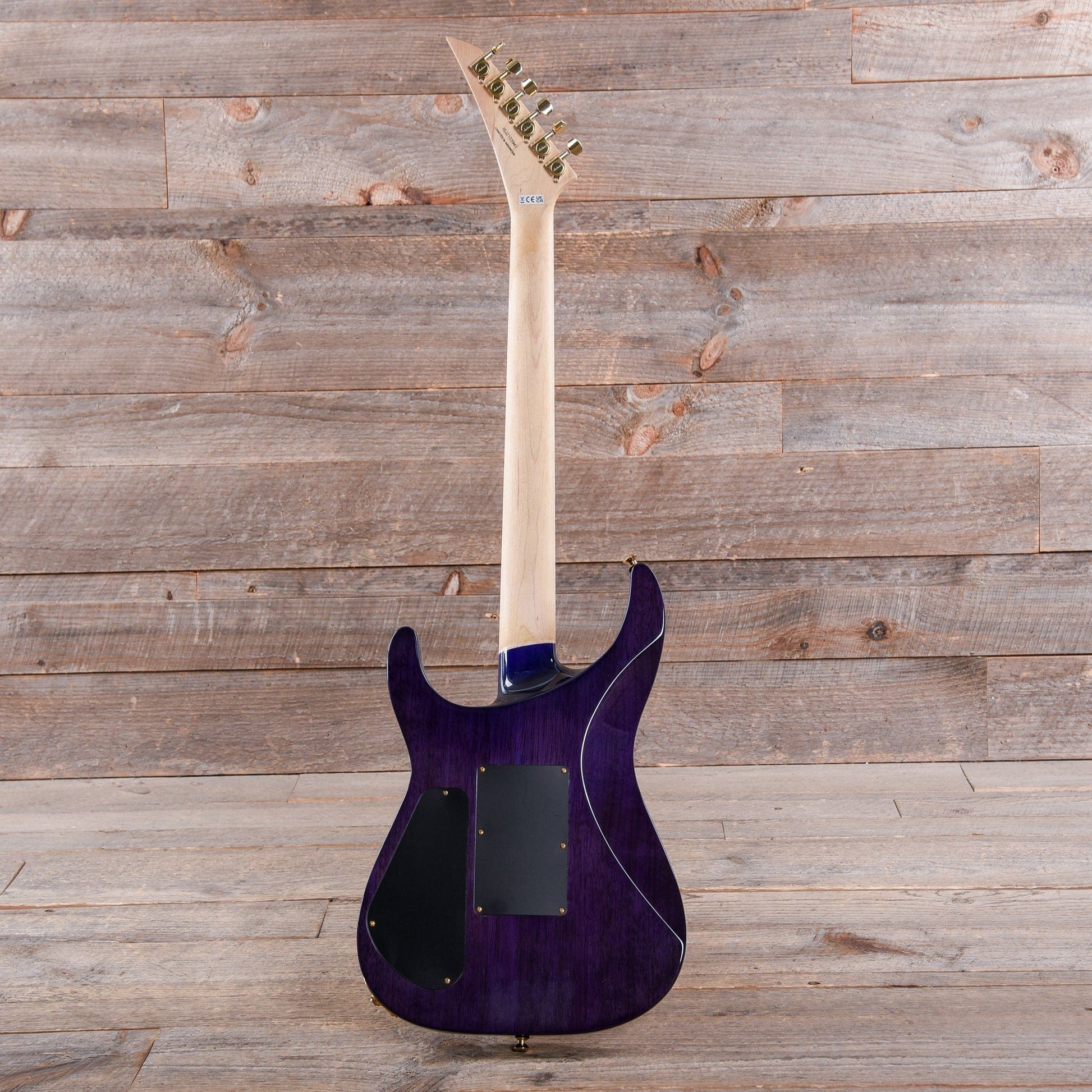 Jackson Pro Series Soloist SL2Q MAH Transparent Purple Electric Guitars / Solid Body