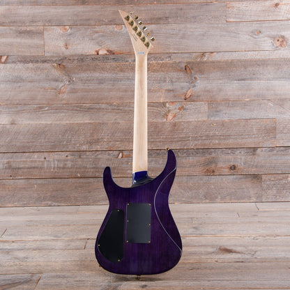 Jackson Pro Series Soloist SL2Q MAH Transparent Purple Electric Guitars / Solid Body