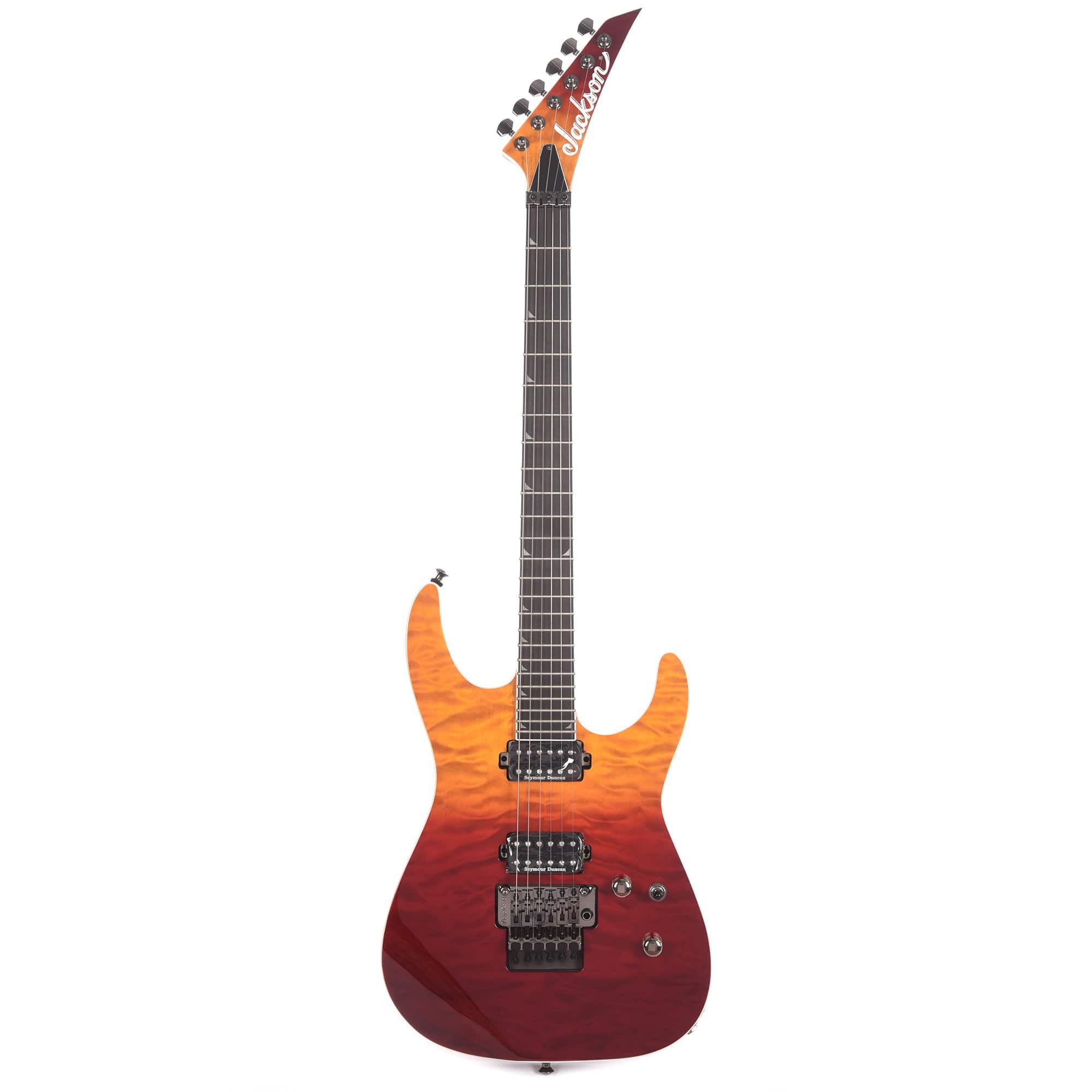 Jackson Pro Series Soloist SL2Q Mahogany Quilted MapleTop Desert Sunset Sky Electric Guitars / Solid Body