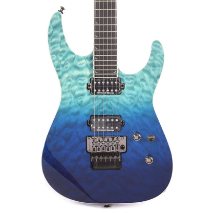 Jackson Pro Series Soloist SL2Q Mahogany Quilted MapleTop Standard Caribbean Blue Fade Electric Guitars / Solid Body