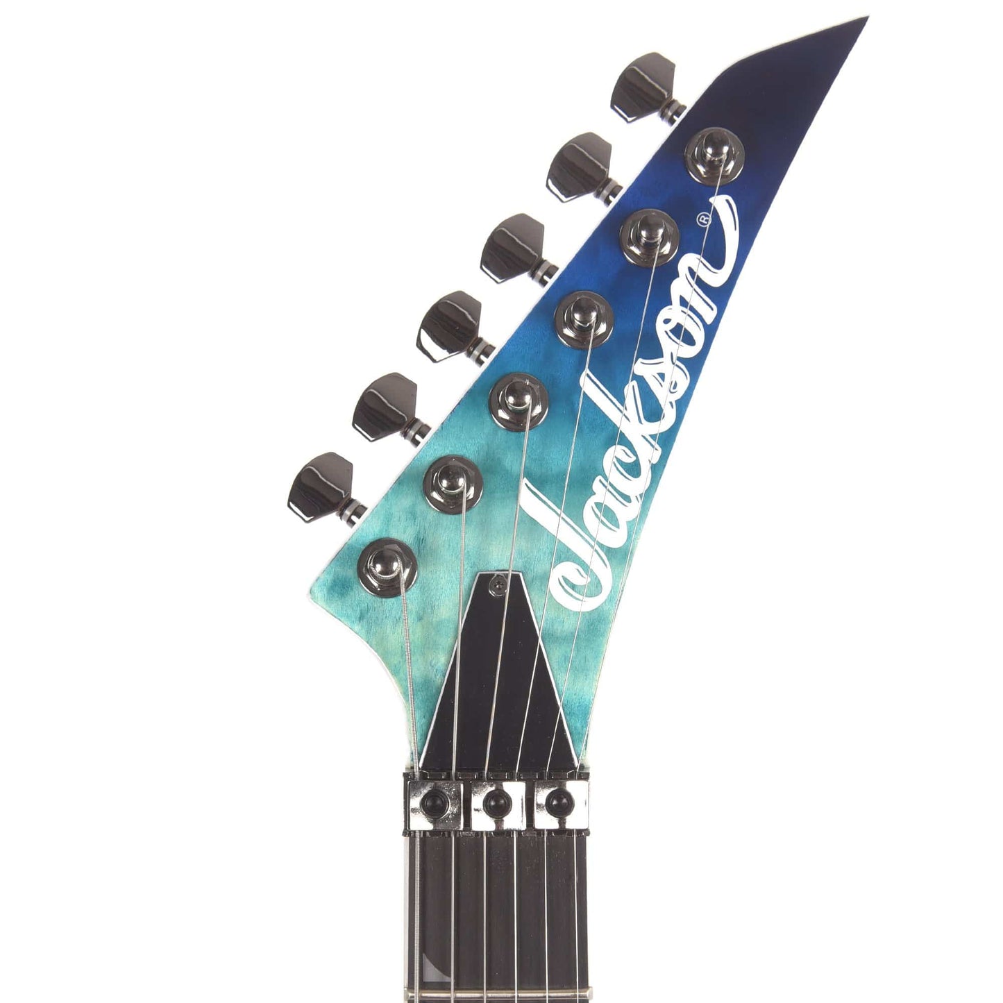 Jackson Pro Series Soloist SL2Q Mahogany Quilted MapleTop Standard Caribbean Blue Fade Electric Guitars / Solid Body