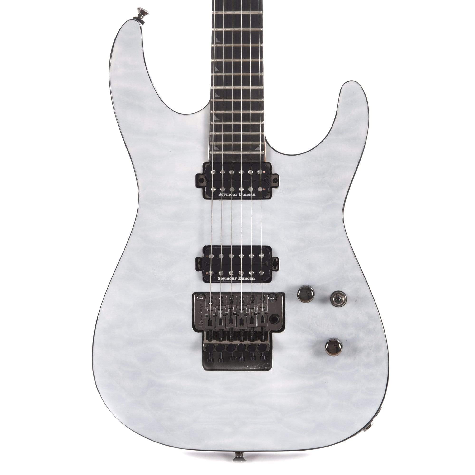 Jackson Pro Series Soloist SL2Q Mahogany Quilted MapleTop Winterstorm Electric Guitars / Solid Body