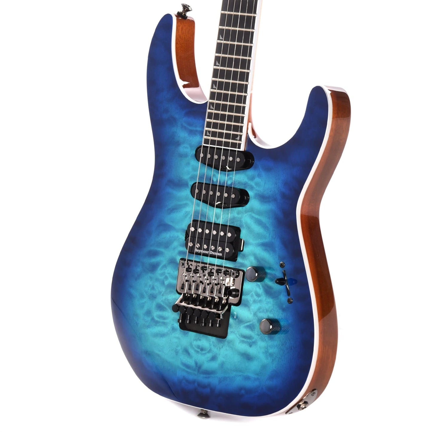 Jackson Pro Series Soloist SL3Q Standard Chlorine Burst Electric Guitars / Solid Body