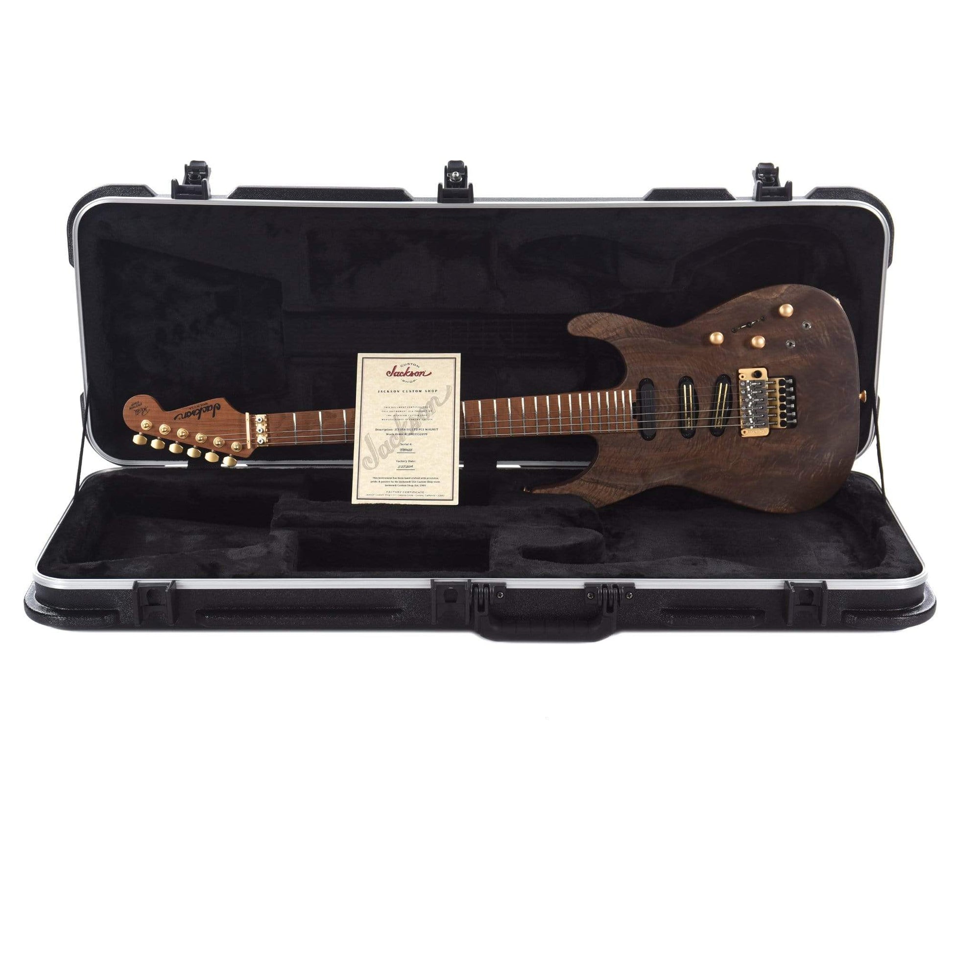 Jackson USA Signature Limited Edition Phil Collin PC1 Claro Walnut Electric Guitars / Solid Body