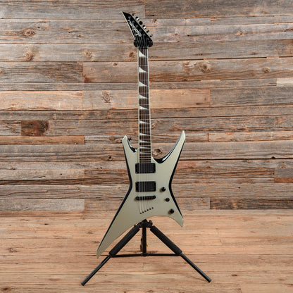 Jackson Warrior WRXTMG Quick Silver with Black Bevels Electric Guitars / Solid Body