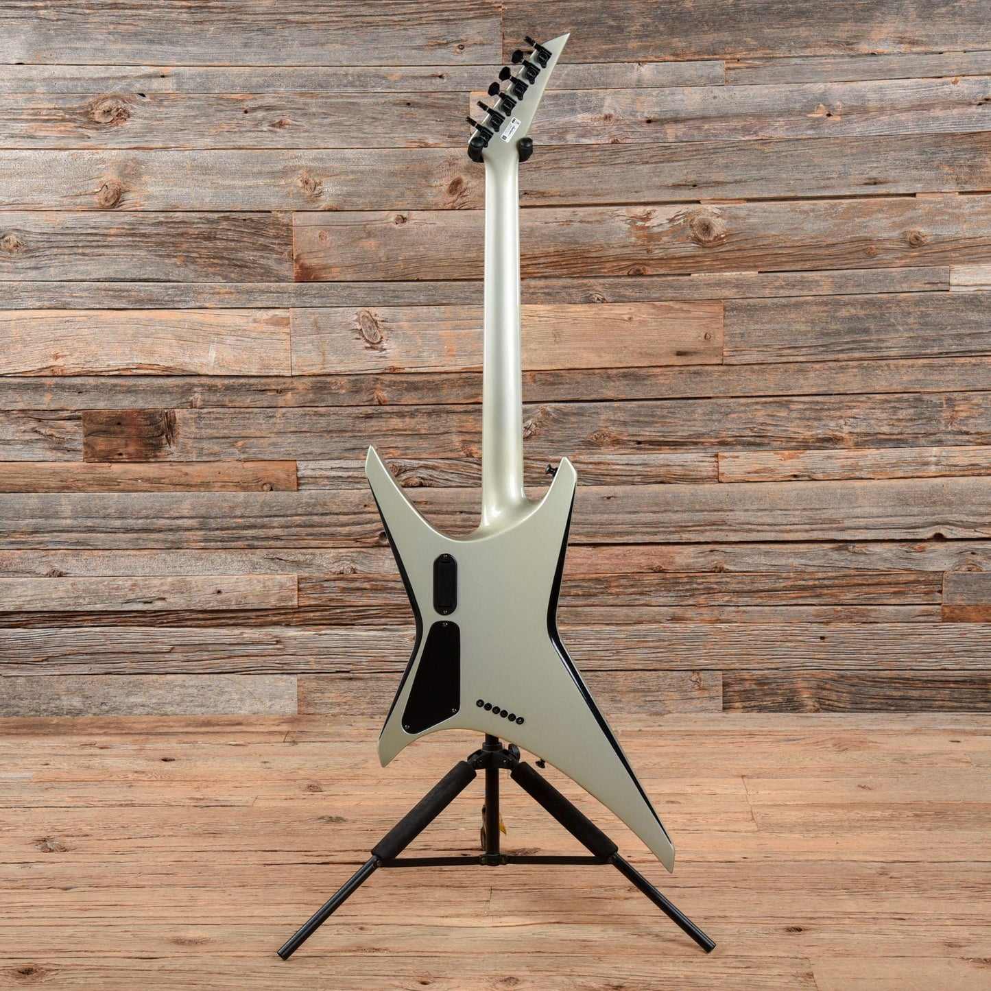 Jackson Warrior WRXTMG Quick Silver with Black Bevels Electric Guitars / Solid Body