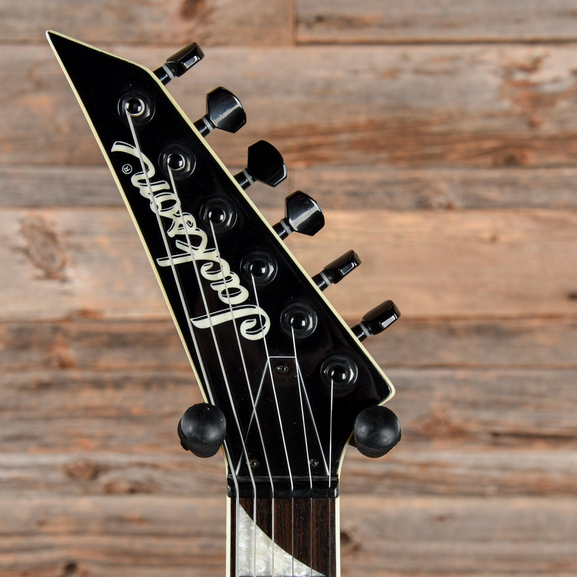 Jackson Warrior WRXTMG Quick Silver with Black Bevels Electric Guitars / Solid Body