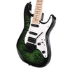 Jackson X Series Adrian Smith SDXQ Transparent Green Electric Guitars / Solid Body