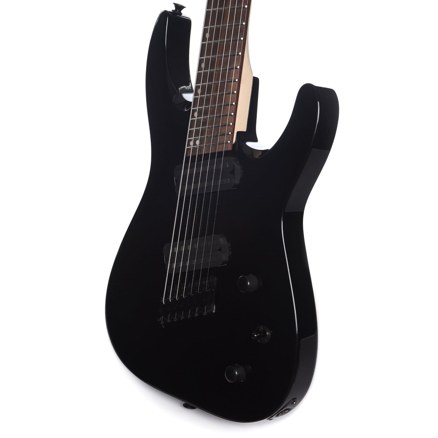 Jackson X Series Dinky Arch Top DKAF7 MS Gloss Black Electric Guitars / Solid Body