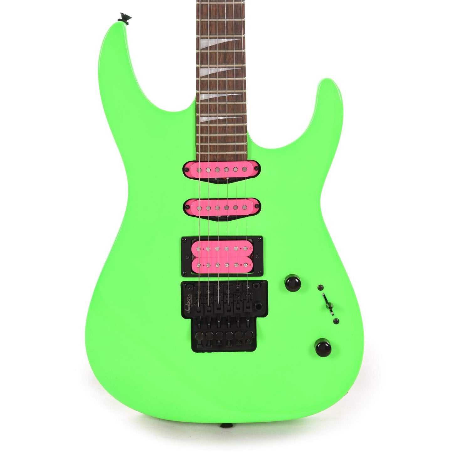 Jackson X Series Dinky DK3XR HSS Neon Green Electric Guitars / Solid Body