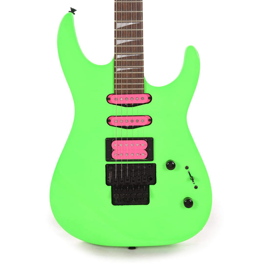 Jackson X Series Dinky DK3XR HSS Neon Green Electric Guitars / Solid Body