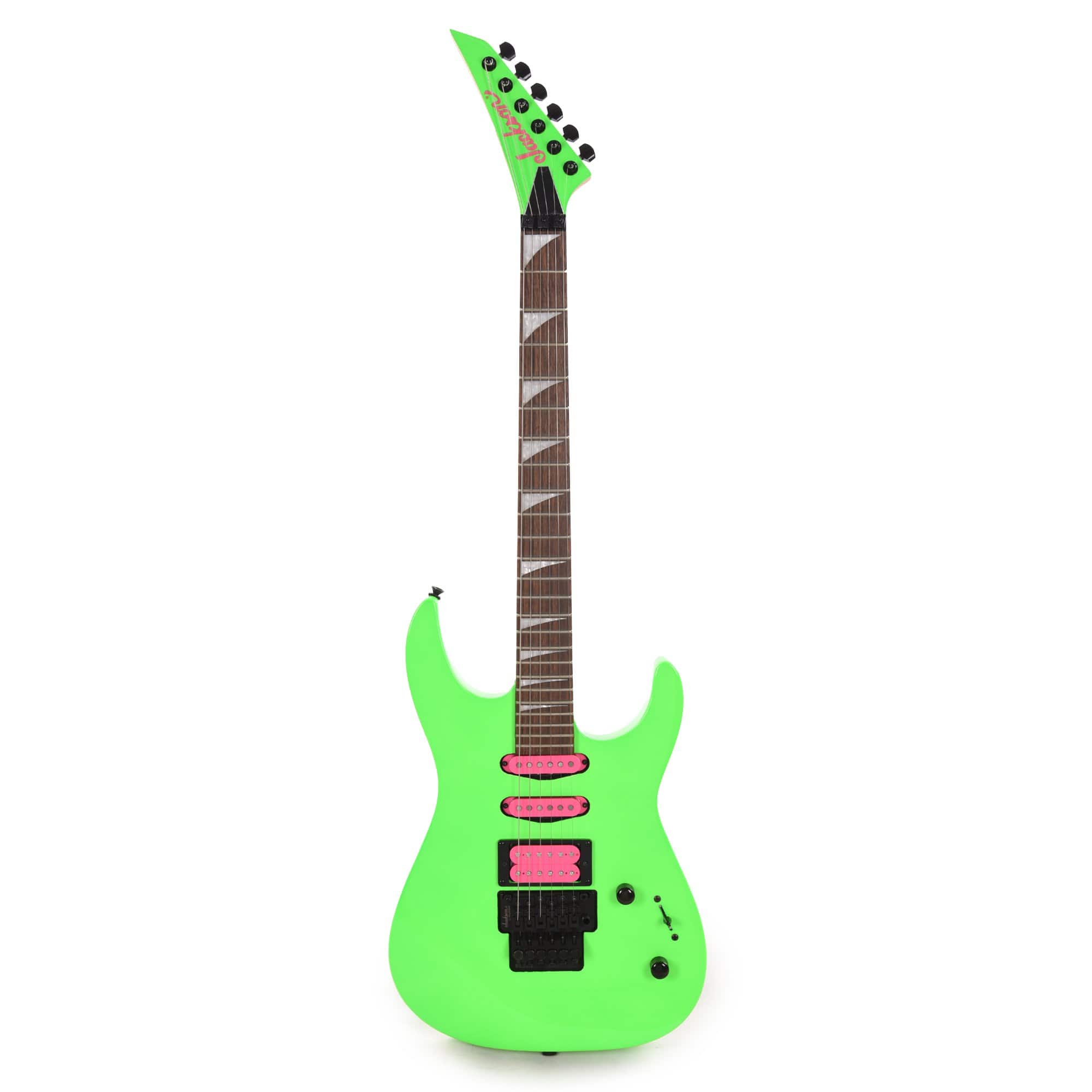 Jackson X Series Dinky DK3XR HSS Neon Green Electric Guitars / Solid Body