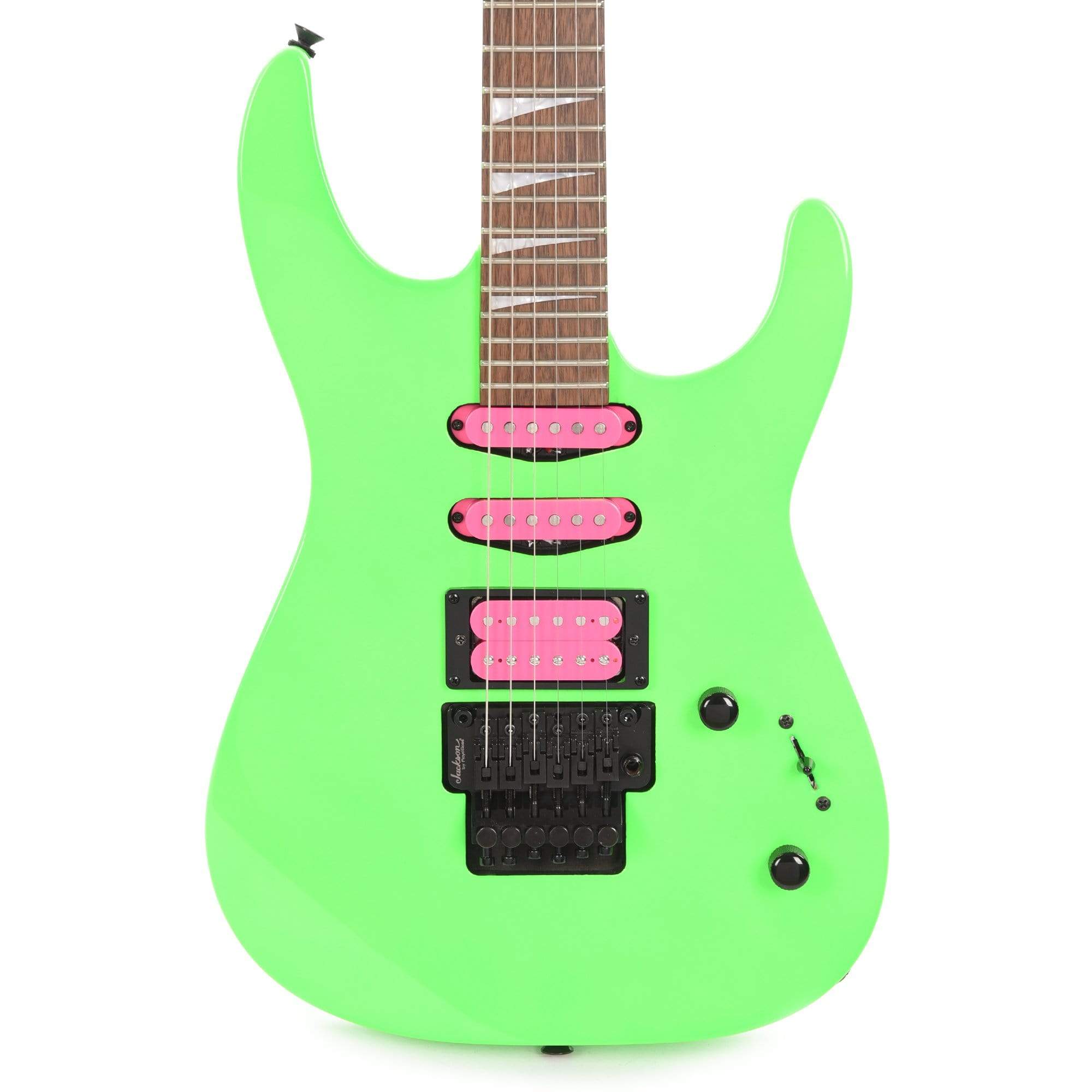 Jackson X Series Dinky DK3XR HSS Neon Green Electric Guitars / Solid Body