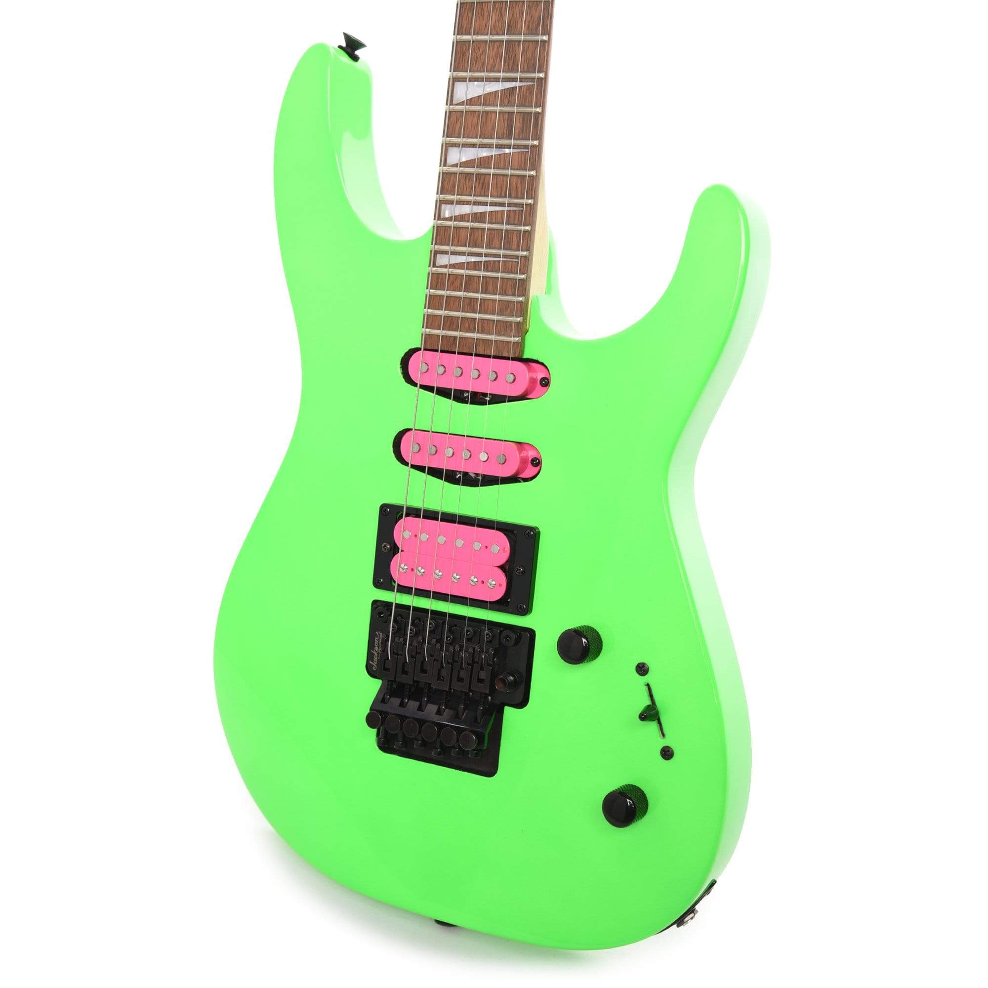 Jackson X Series Dinky DK3XR HSS Neon Green Electric Guitars / Solid Body