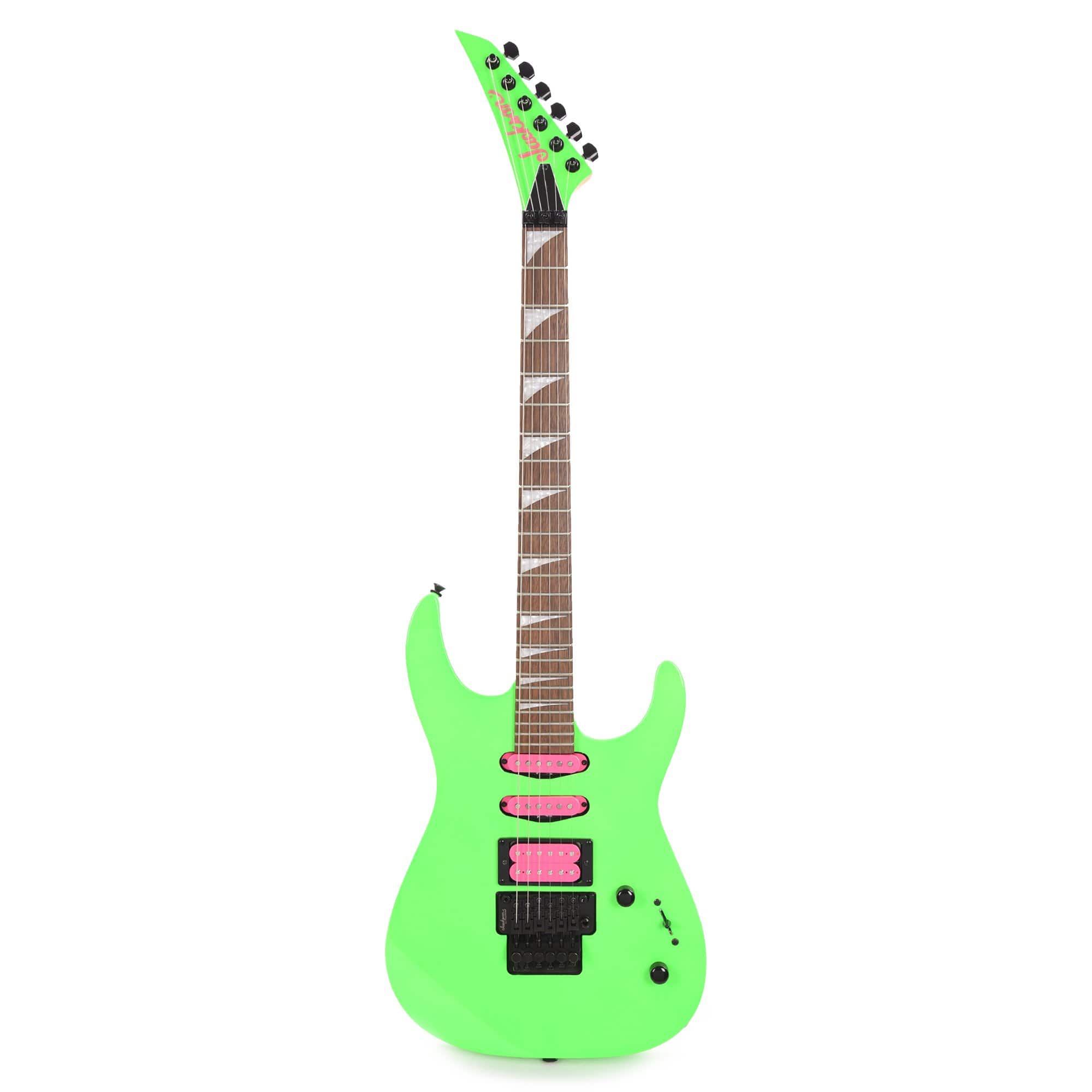 Jackson X Series Dinky DK3XR HSS Neon Green Electric Guitars / Solid Body