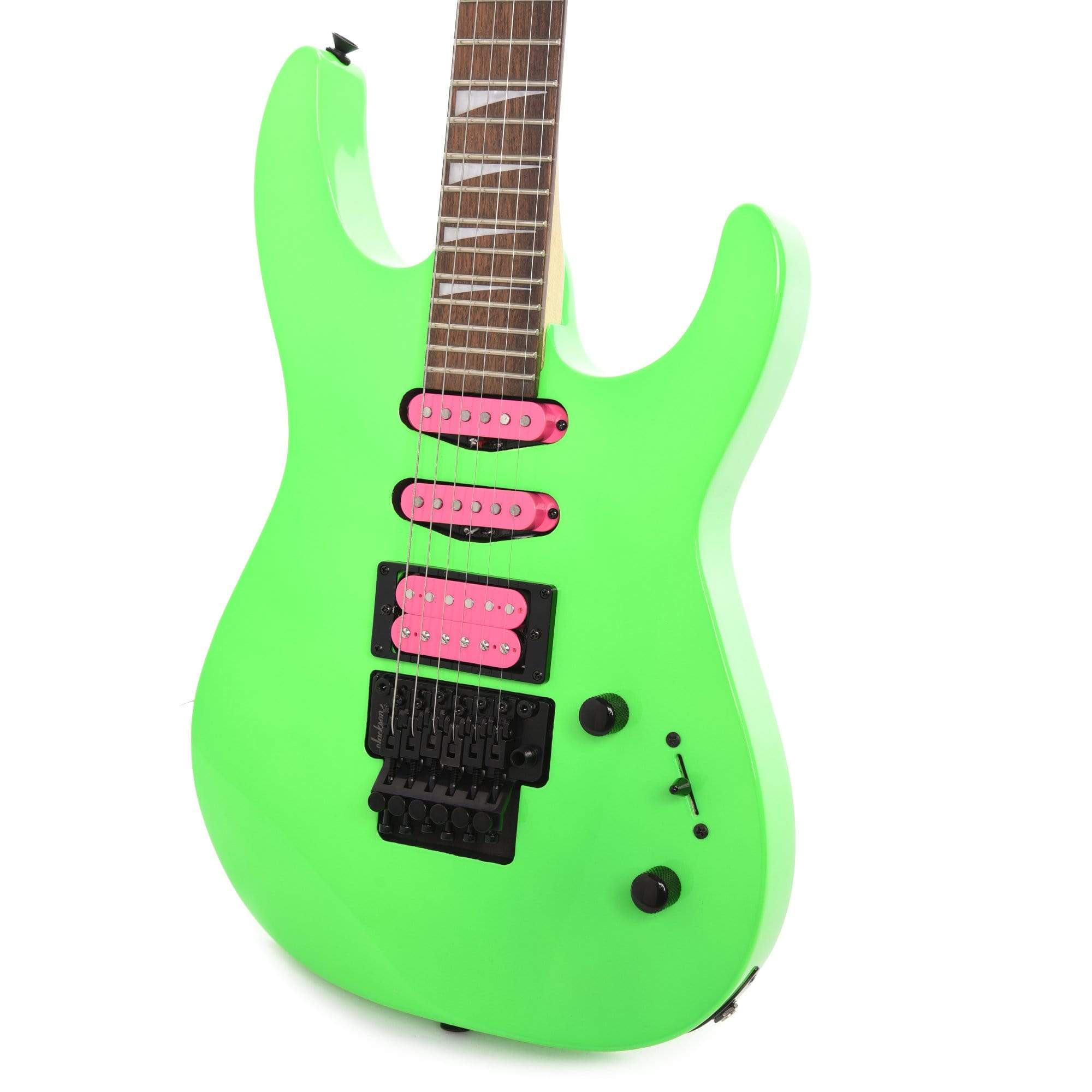 Jackson X Series Dinky DK3XR HSS Neon Green Electric Guitars / Solid Body