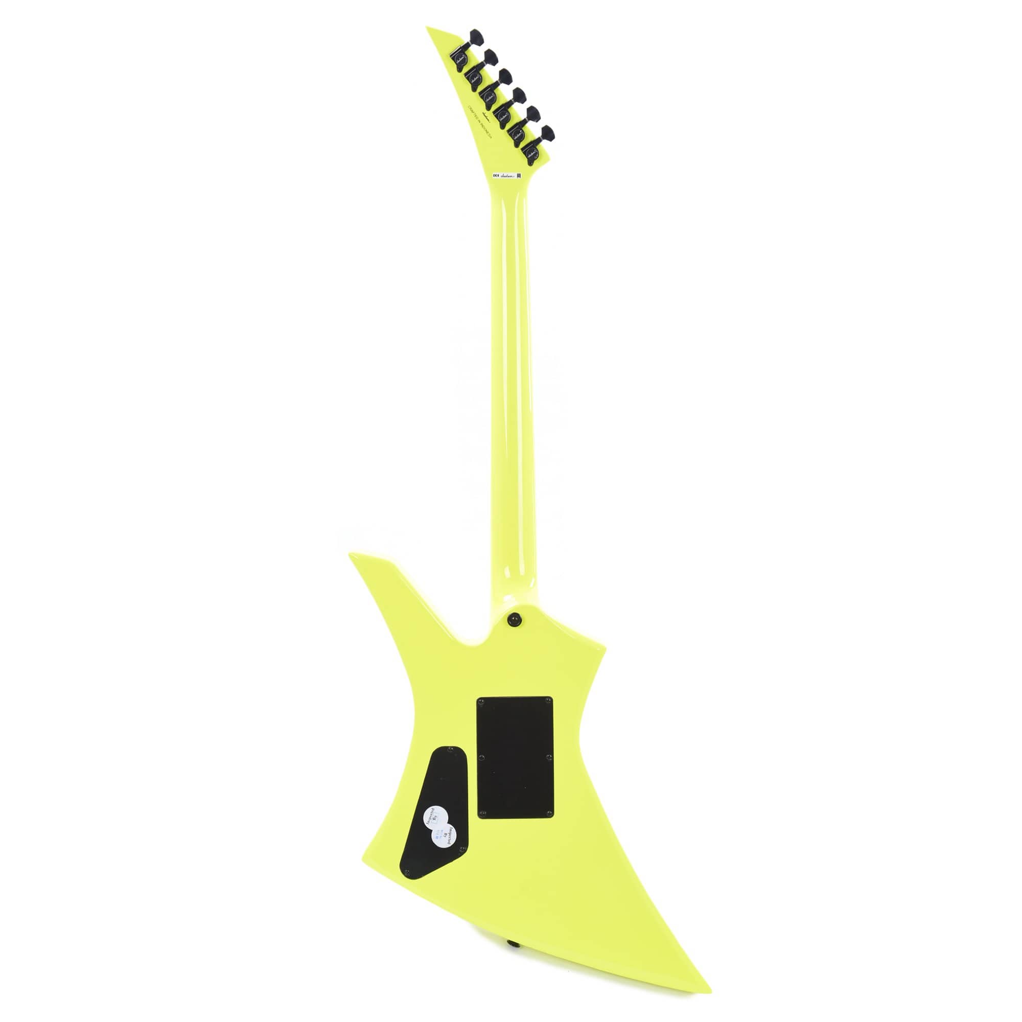 Jackson X Series Kelly KEXM Neon Yellow Electric Guitars / Solid Body