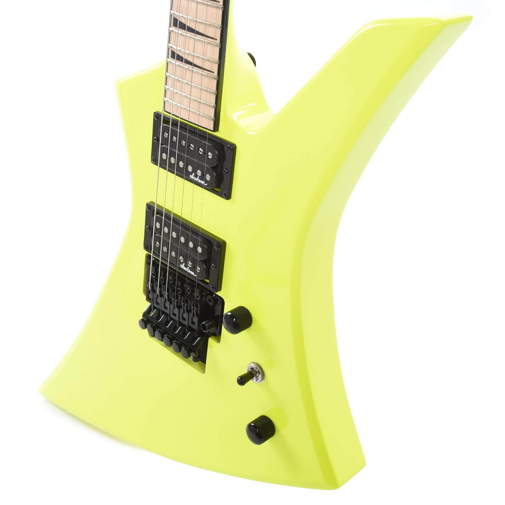 Jackson X Series Kelly KEXM Neon Yellow Electric Guitars / Solid Body