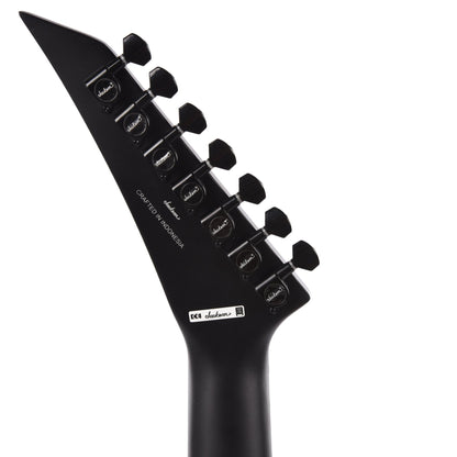 Jackson X Series King V KVX-MG7 Satin Black w/Primer Gray Bevels Electric Guitars / Solid Body