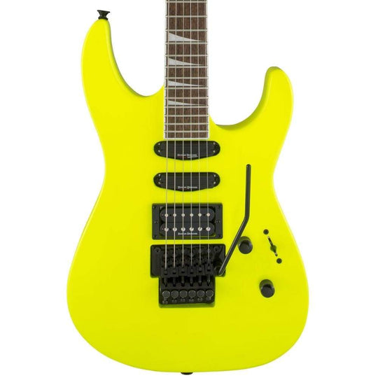 Jackson X Series Soloist SL3X Neon Yellow Electric Guitars / Solid Body