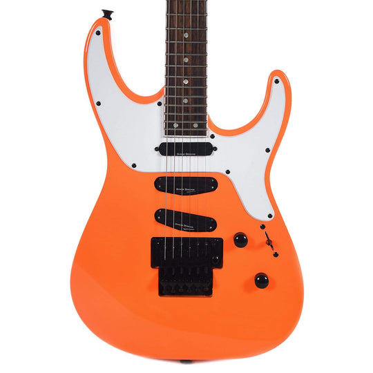 Jackson X Series Soloist SL4X Neon Orange Electric Guitars / Solid Body