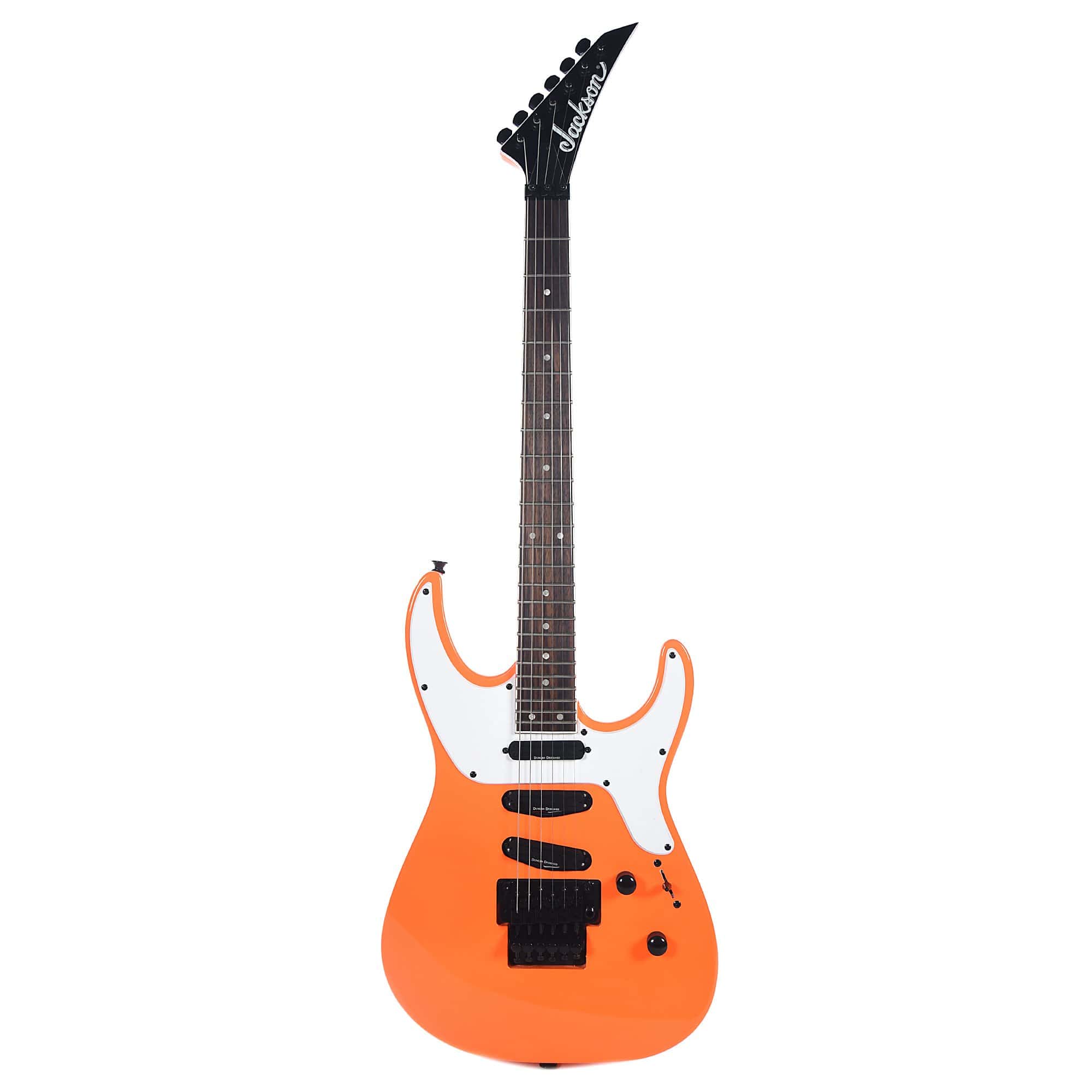 Jackson X Series Soloist SL4X Neon Orange Electric Guitars / Solid Body
