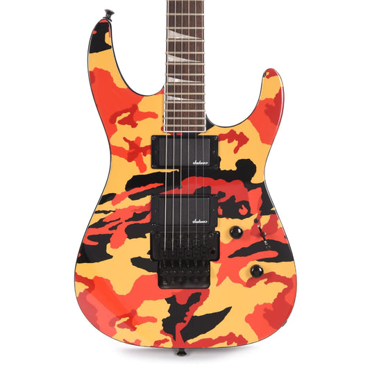 Jackson X Series Soloist SLX DX Camo Multi-Color Camo Electric Guitars / Solid Body