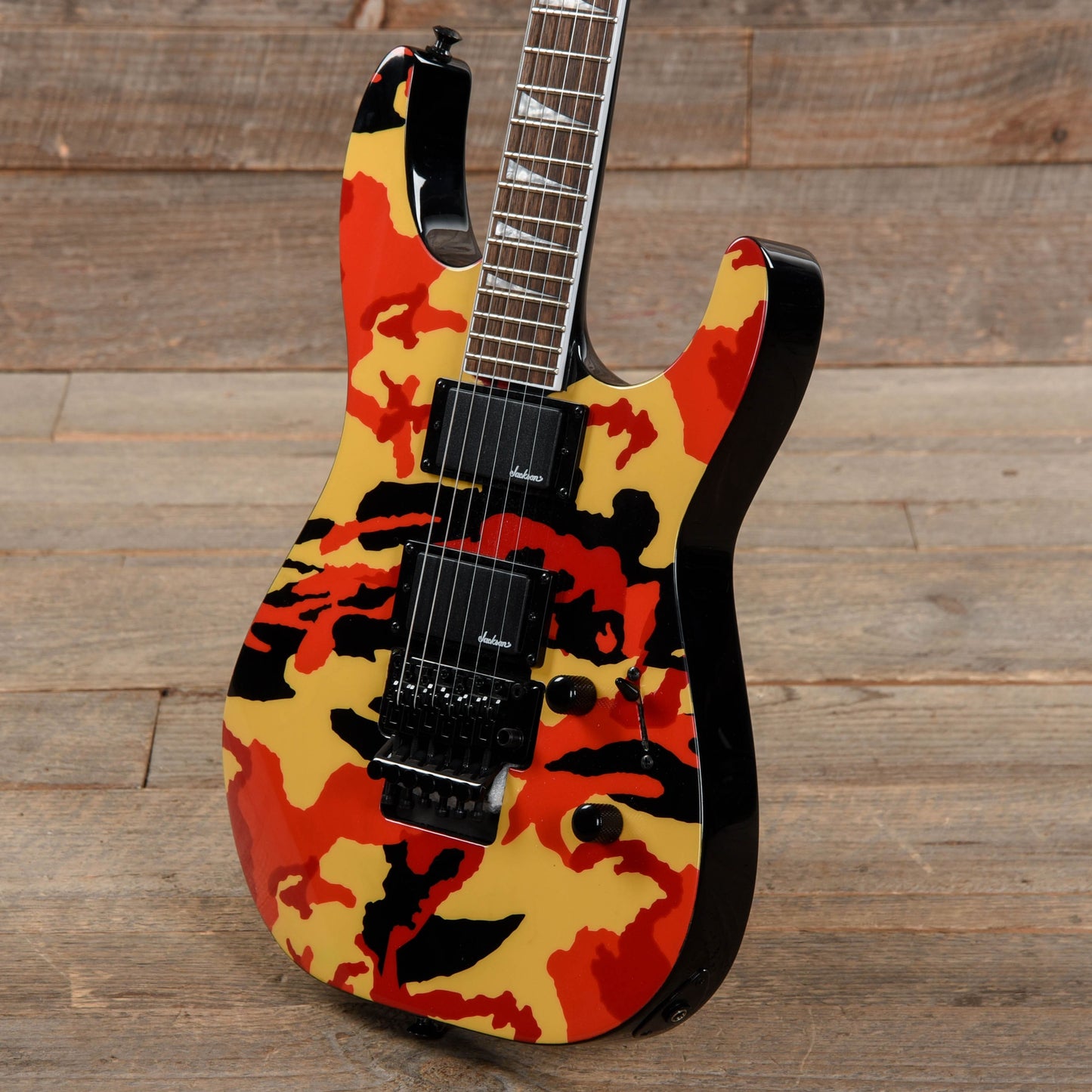 Jackson X Series Soloist SLX DX Camo Multi-Color Camo Electric Guitars / Solid Body