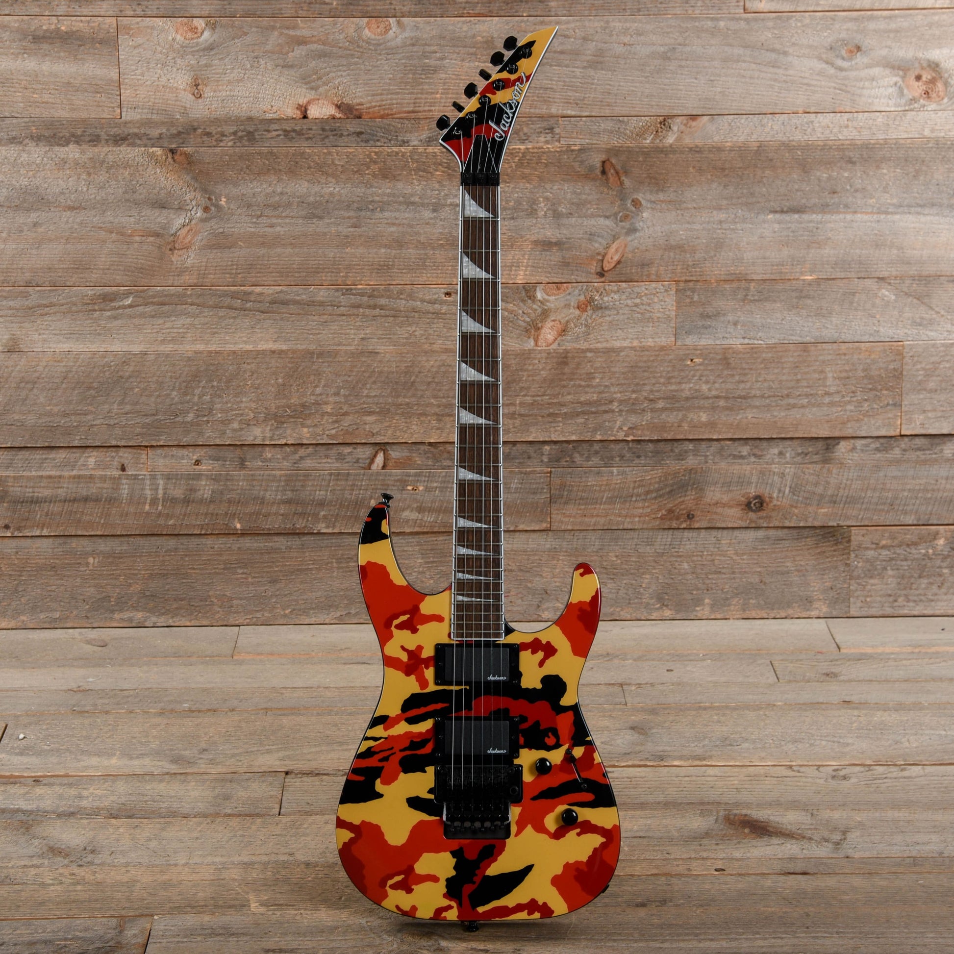 Jackson X Series Soloist SLX DX Camo Multi-Color Camo Electric Guitars / Solid Body