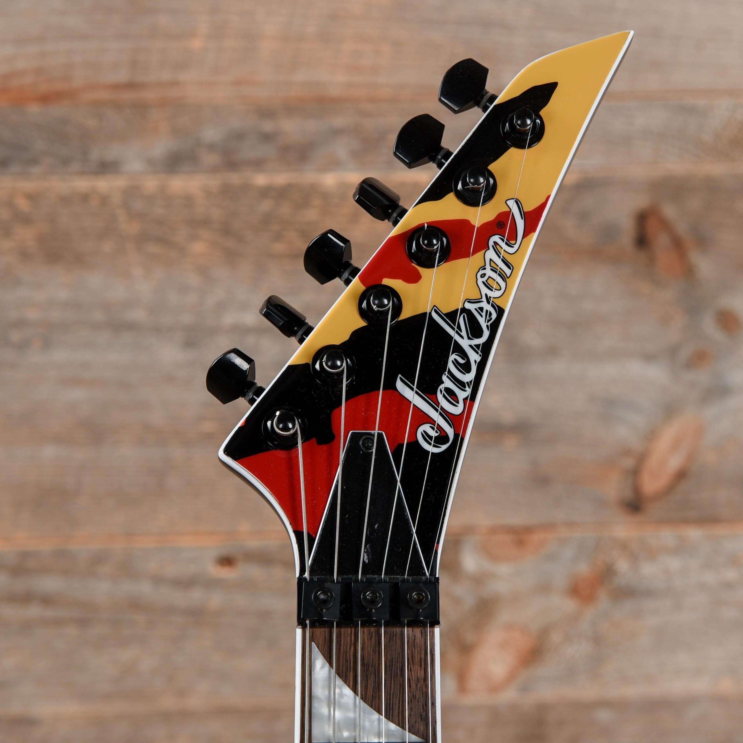 Jackson X Series Soloist SLX DX Camo Multi-Color Camo Electric Guitars / Solid Body