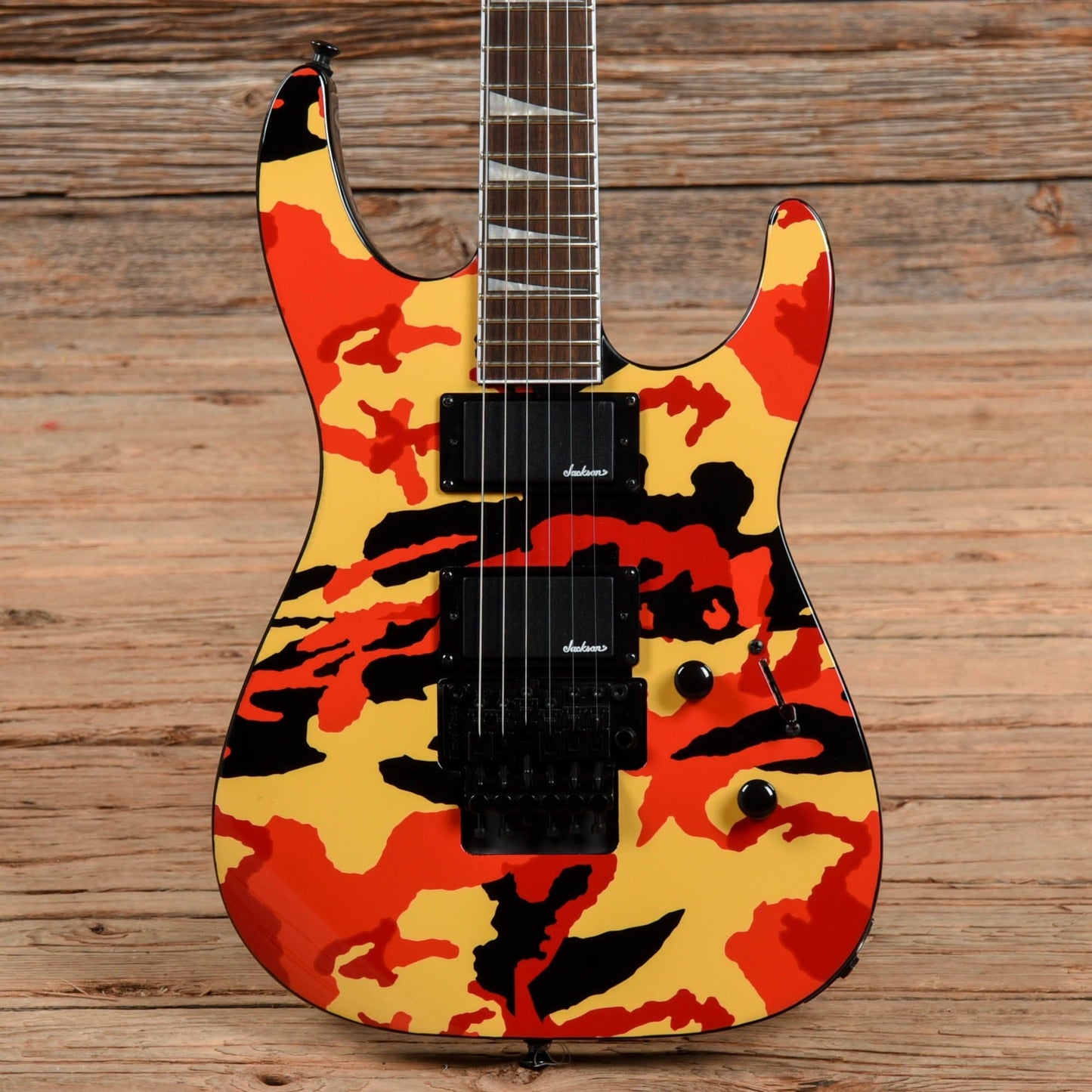 Jackson X Series Soloist SLX DX Camo Multi-Color Camo Electric Guitars / Solid Body